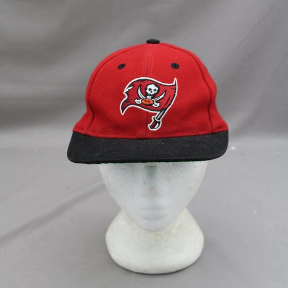 Tampa Bay Buccaneers Hat (VTG) - Wool Blend Flag Logo by Twins - Adult Snapback - Picture 1 of 8